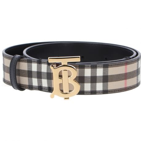 cinturino tipo burberry tessuto multicolor|Cintura Burberry Check in Multicolore .